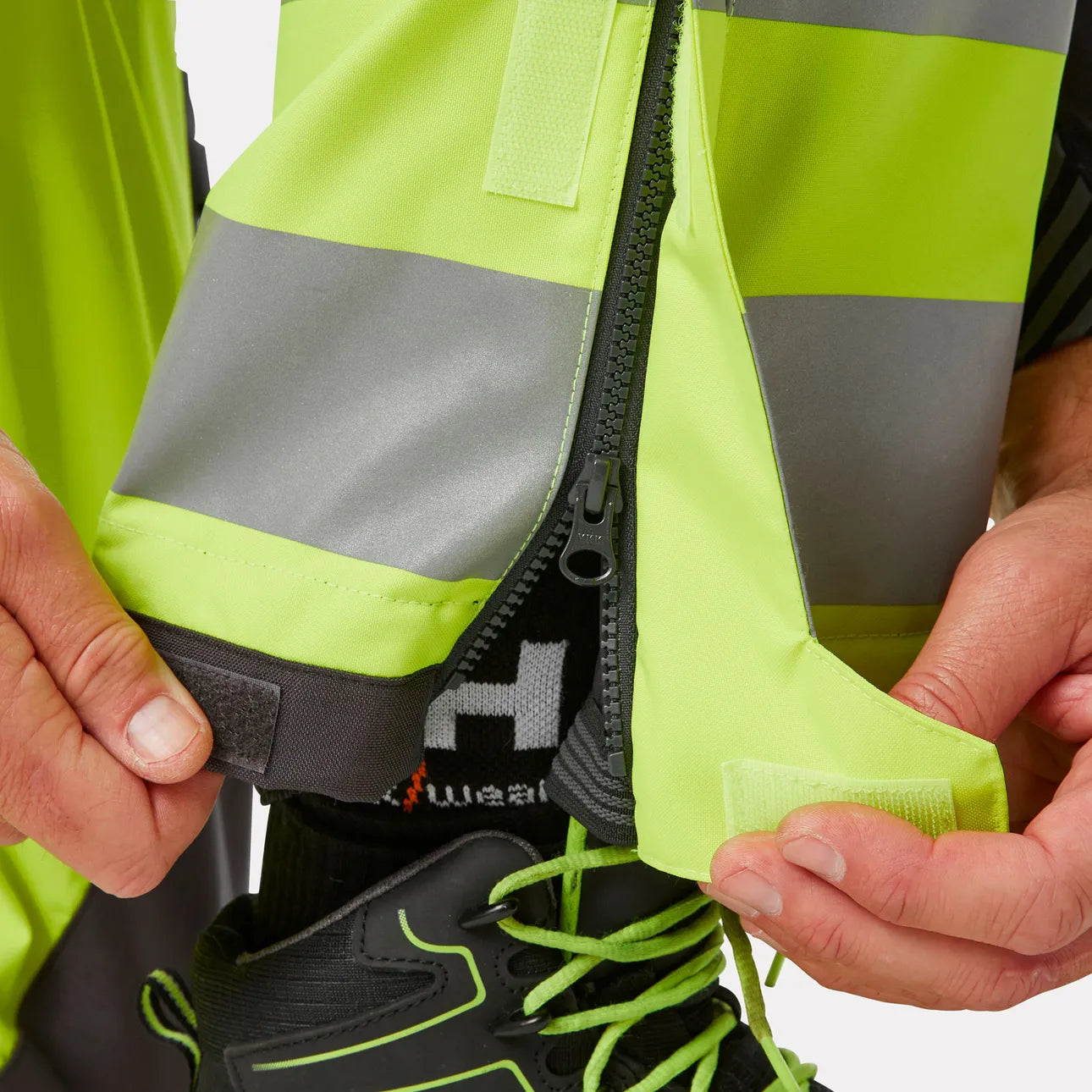71491 -Alna 2.0 Hi Vis Winter Insulated Construction Bib Trousers Class 2