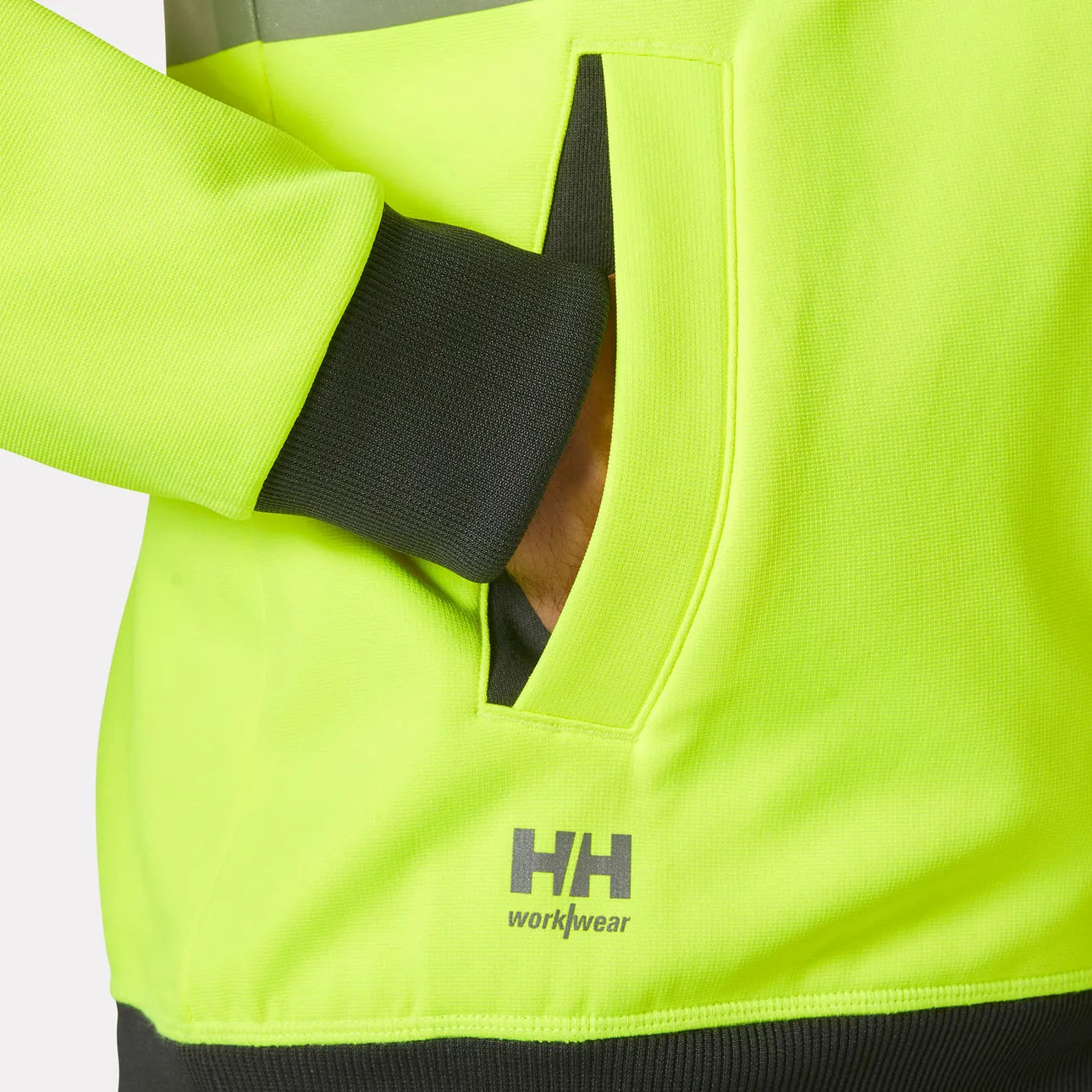 79094-Addvis Hi Vis Zip Hoodie