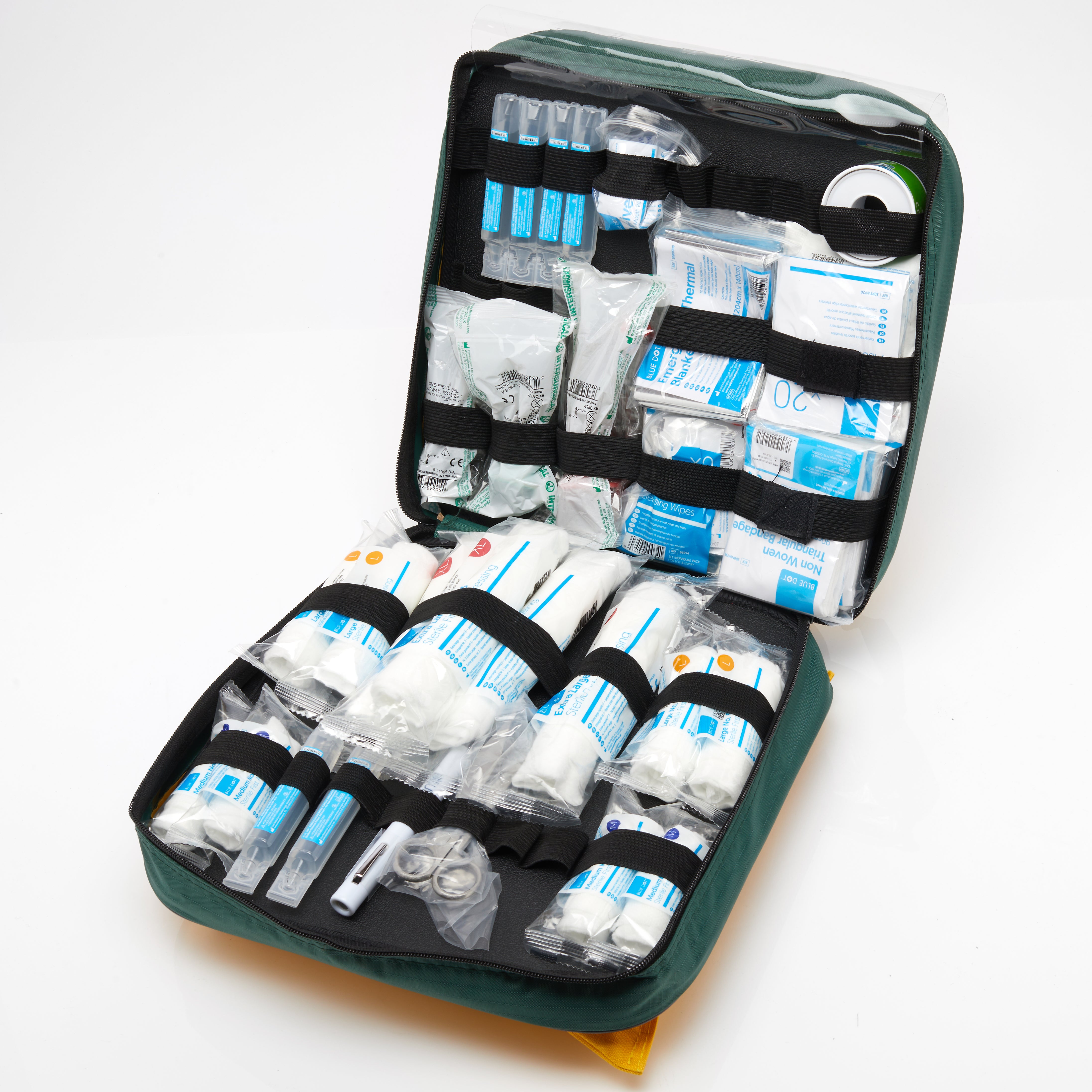 Blue Dot Deluxe First Response First Aid Kit in Bag