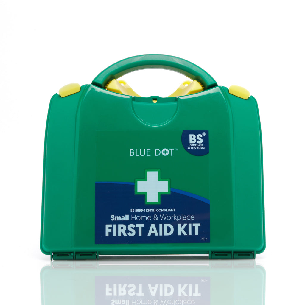 S9-Blue Dot Small BS 8599-1 (2019) Workplace First Aid Kit in PGB Box
