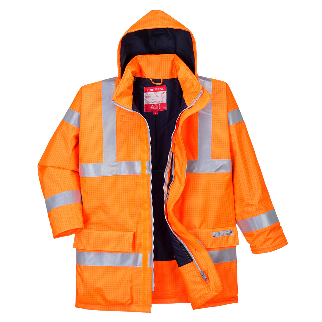 S778 - Bizflame Rain Hi-Vis Antistatic FR Jacket