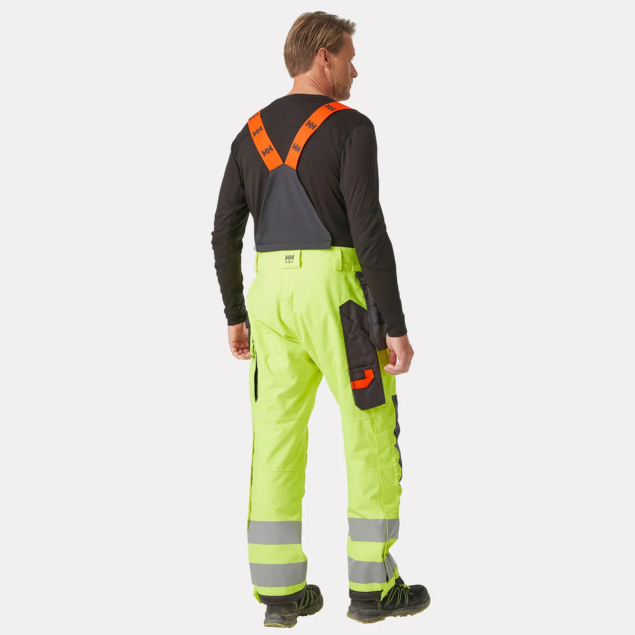 71491 -Alna 2.0 Hi Vis Winter Insulated Construction Bib Trousers Class 2