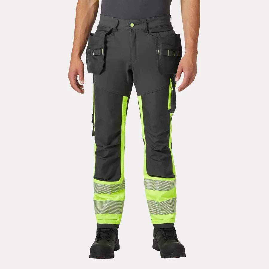 77471 -ICU Hi Vis Construction Trousers Class 1