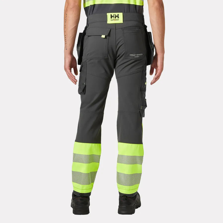 77471 -ICU Hi Vis Construction Trousers Class 1