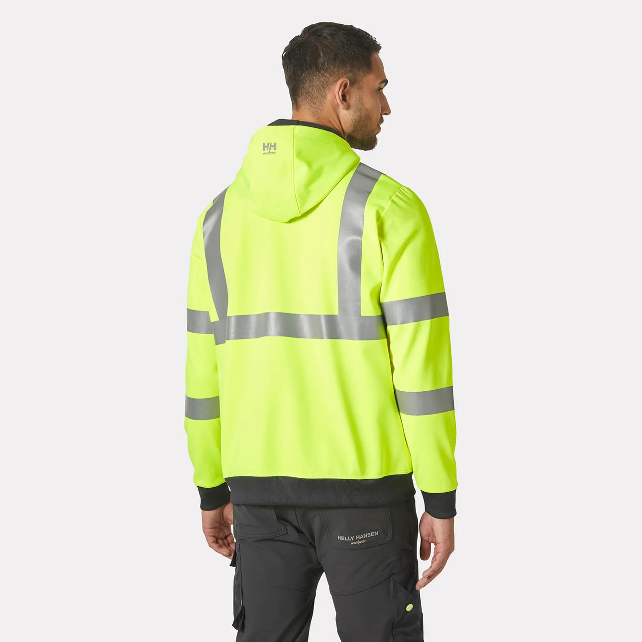 79094-Addvis Hi Vis Zip Hoodie
