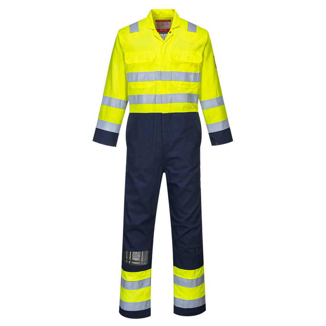 BIZ7 - Bizflame Work Hi-Vis Anti-Static Coverall
