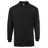 FR10 - FR Modaflame Anti-Static Long Sleeve Polo Shirt
