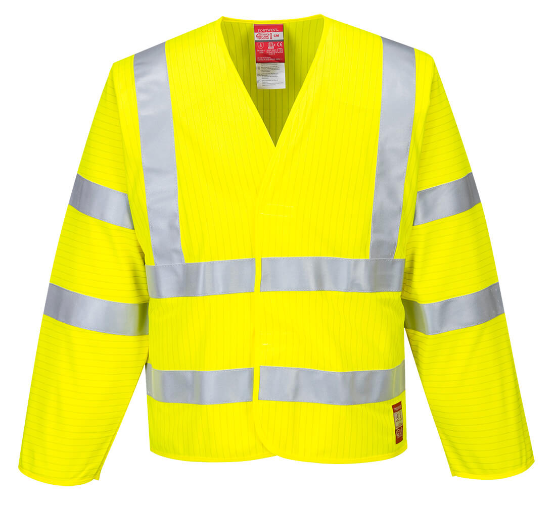 FR85 Hi-Vis Anti Static Jacket - Flame Resistant